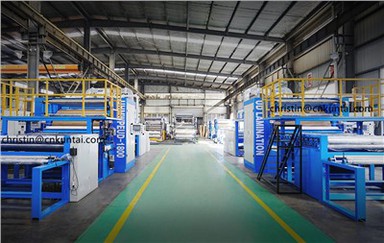 UHMW-PE UD stroj za impregniranje aramidnih tkanina